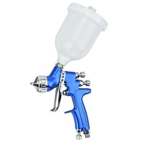 BRAND NEW EU US Stock HVLP Spray Gun Painting Varnishes for Painting Control 1.3mm Gravity Feed Paint Gun with 600milliliter Plastic Cup