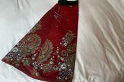 Stunning unique summer beach wrap skirt one size fits all