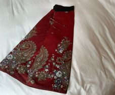 Stunning unique summer beach wrap skirt one size fits all