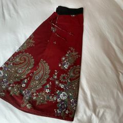 Stunning unique summer beach wrap skirt one size fits all