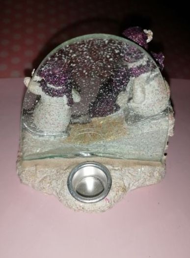 Cute little Christmas candle holder