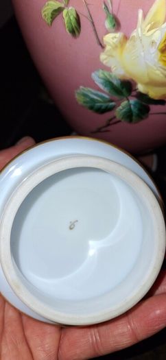 Antique Glass Urn