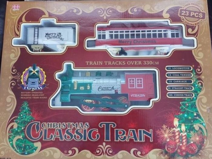 Christmas Train and Tracks - Reduced this week