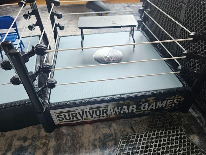 Wwe Ring With Cage