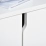 120cm Modern TV Stand with Shelves & Storage Cabinet for TV (FREE SHIPPING) Image 6