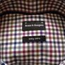Bruun & Stengade Blue Trim Fit Easy Care Check Dress Shirt Image 4