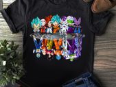 Dragon Ball Goku Chibi Water Mirror T Shirt for adults and kids