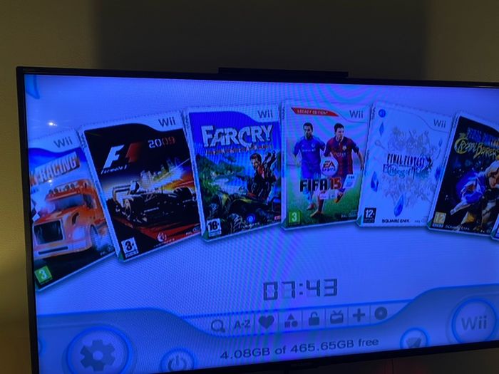 Modded Wii 500gb
