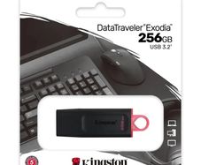 Kingston USB 3.2 Gen Flash Drive 256GB Black & Pink