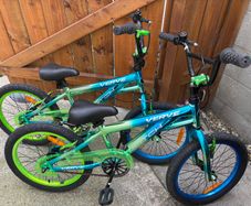 2 x 18inch Bike