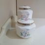Aynsley "Little Sweetheart" Bone China Storage Jars Image 2