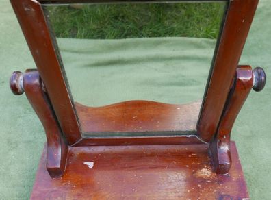 Victorian Wooden Swing Dressing Mirror