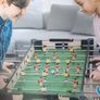 ambassador football and air hockey table like new with box Image 6