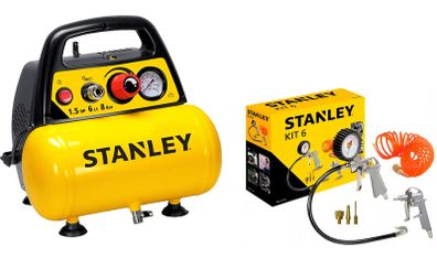 Stanley Portable Air Compressor DIY 6L