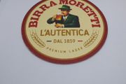 Birra Moretti : Nature Gives Us The Ingredients - Beer Mat/Coaster