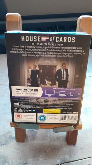 House Of Cards - Season 3 - Blu-ray - New & Sealed