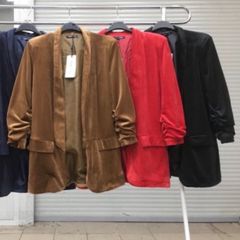 Velvet Jacket Elegant Jacket For Women