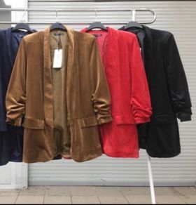 Velvet Jacket Elegant Jacket For Women