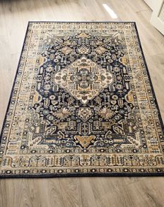 Navy rug - 220cm x 160cm