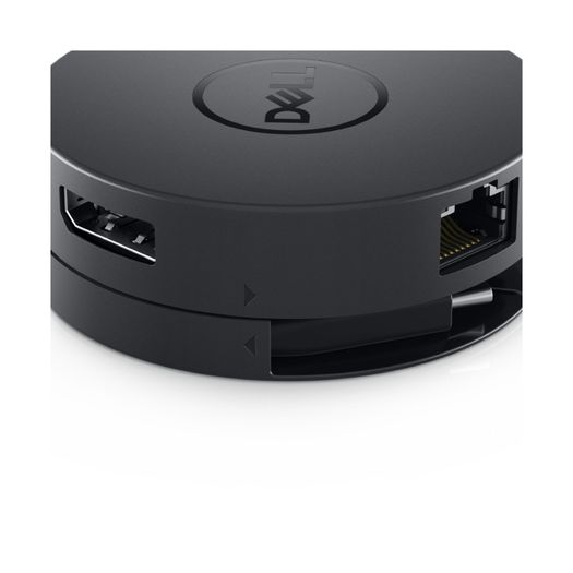 Dell Mobile Adapter DA300 - Docking Station - Video, Network and Data Connectivity - USB C, GigE - Compatible with Mac and Windows