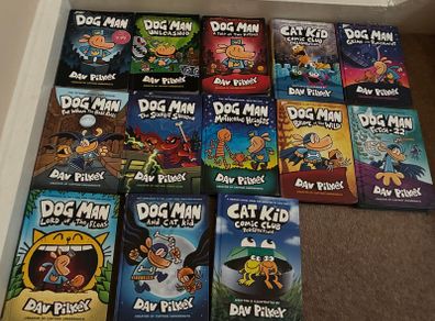 13 Dogman books bundle,including 10 hardcovers