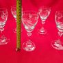 Vintage Duiske Handcut Crystal sherry/liquor stemmed glasses Image 9