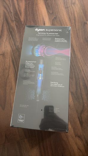 Factory sealed dyson supersonic hairdryer