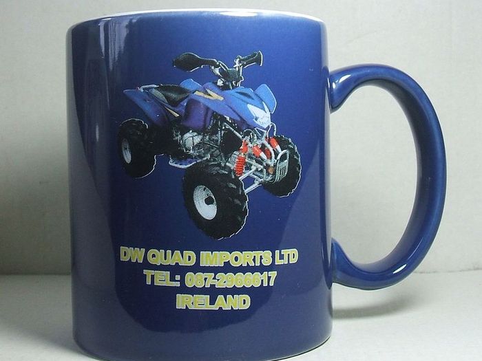 DW QUAD IMPORTS LTD (Hurricane Racing, County Meath) - promotional ceramic mug