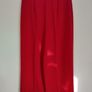 Zara Red Wide Leg Trousers Image 3