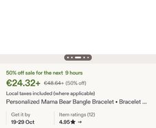 Silver Bracelet Mama Bear