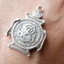 Vintage Scottish Sterling Silver 925 medal 1902 Image 6