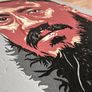 Bundee Aki IRFU Ireland rugby World Cup original portrait painting Connacht Image 5