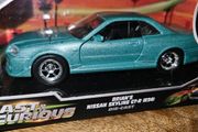 Jada Fast &amp; Furious Brian's Nissan Skyline GT-R R34 1.42 scale