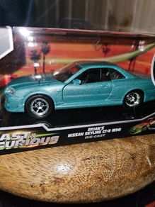 Jada Fast & Furious Brian's Nissan Skyline GT-R R34 1.42 scale