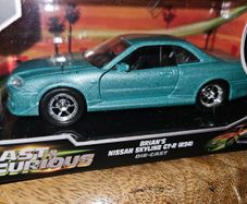 Jada Fast & Furious Brian's Nissan Skyline GT-R R34 1.42 scale