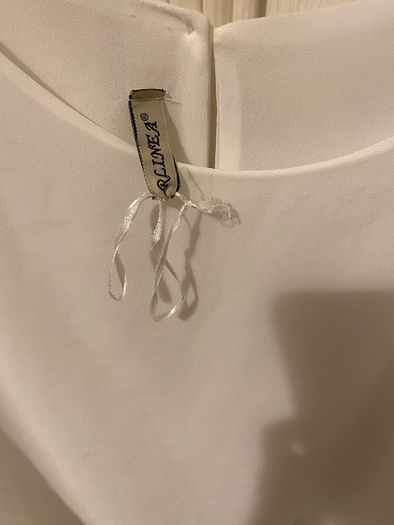 White layered top size 14-16