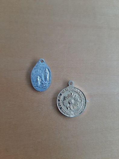 Two religious medals