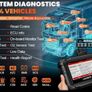 New New Launch Crp129 Hd 24v for machinery,trucks Heavy Duty Scanner Image 8