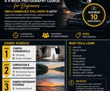 Camera Confidence: A 4 Week Photography Course