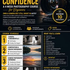 Camera Confidence: A 4 Week Photography Course