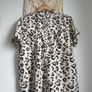 Leopard Print Viscose Blouse Size Large Image 2