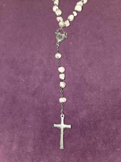 Italian made Stone Rosary Beads