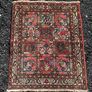 vintage Persian Bakhtiari accent rug Image 4