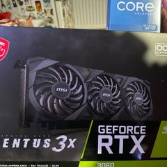 MSI GeForce RTX 3060 Ventus 3X OC 12GB. Immaculate, Boxed, Never Mined