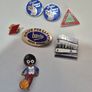 Vintage Enamel Badge Collection - 1950s Robertson's Gomm, Butlins, Tram Memorabilia Image 2