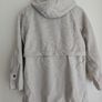 coat , Light gray , beige hooded coat Women Jacket warm , winter autumn Image 3