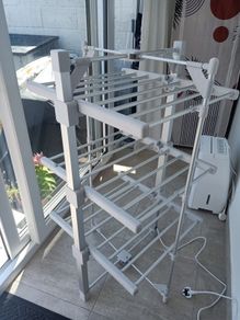 Tarrapu 3-Tier Heated Electric Clothes Airer with Cover & Smart Timer