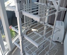 Tarrapu 3-Tier Heated Electric Clothes Airer with Cover & Smart Timer