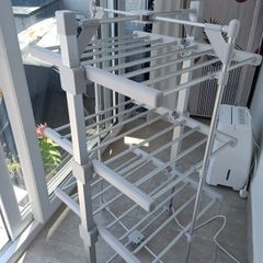 Tarrapu 3-Tier Heated Electric Clothes Airer with Cover & Smart Timer