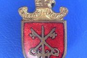Exeter Cathedral 900th anniversary - commemorative enamel badge (1950)
